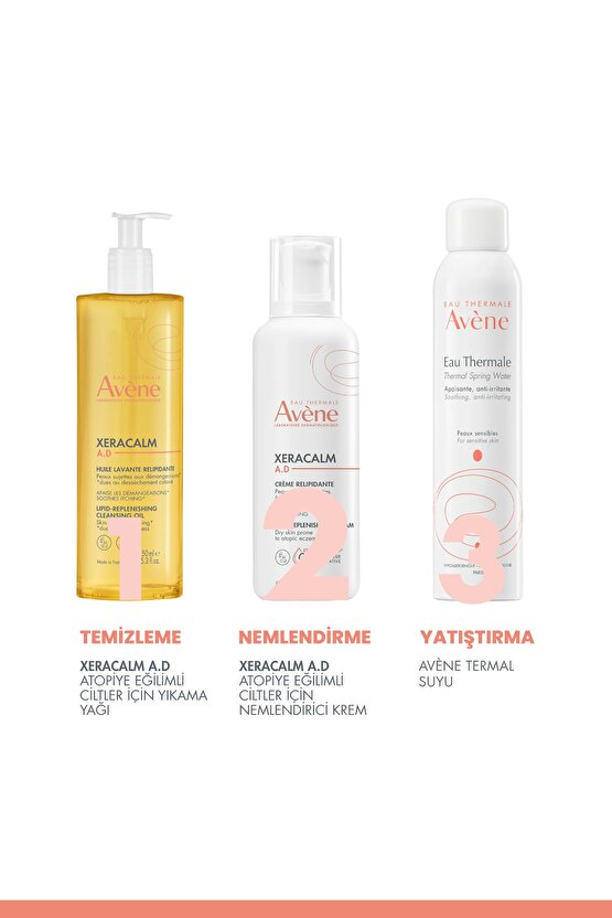 XeraCalm A.D Atopiye Eğilimli Ciltler için Nemlendirici Krem 400 ml