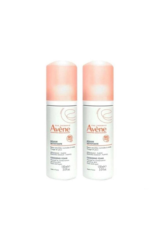 Mousse Nettoyante Cleansing Foam 150 ml x 2 İKİLİ PAKET