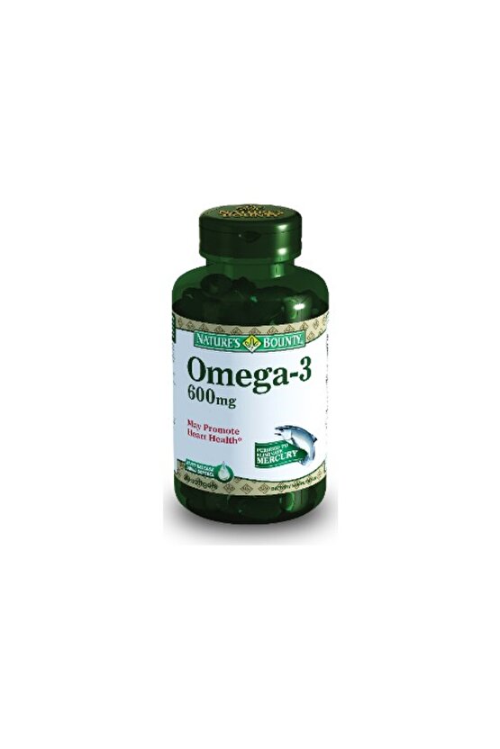 Omega-3 600 Mg 30 Kapsül