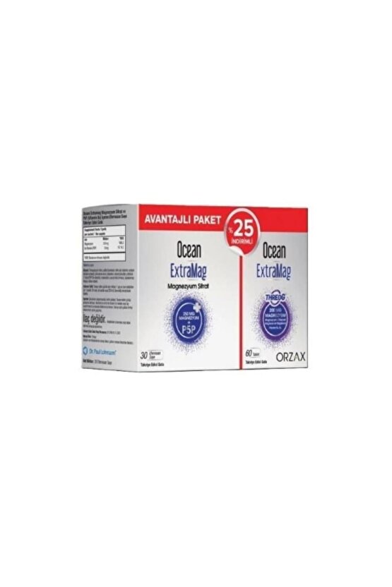 Extramag 30 Saşe + Extramag 60 Tablet Threog KOFRE