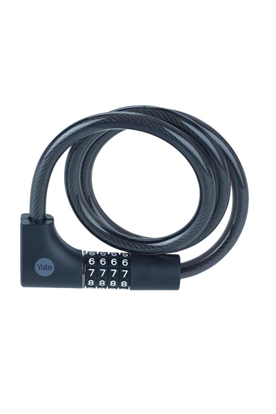 Essential Kablolu Bisiklet Kilidi  1000mm  Şifreli ve  Anahtarlı YCC0121002