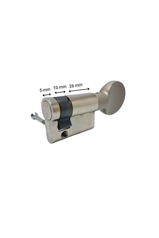 164 M Yarım Tip Mandallı Silindir 41 Mm