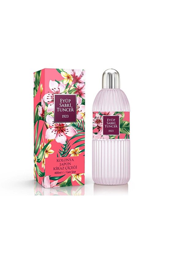 Japon Kiraz Çiçeği Kolonyası 400 Ml Cam Şişe