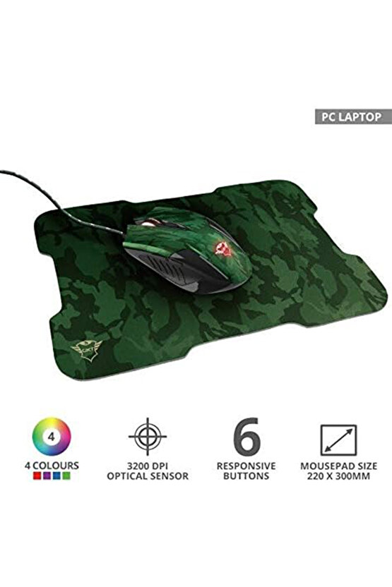 Gxt 781 Gaming Mouse & Mousepad