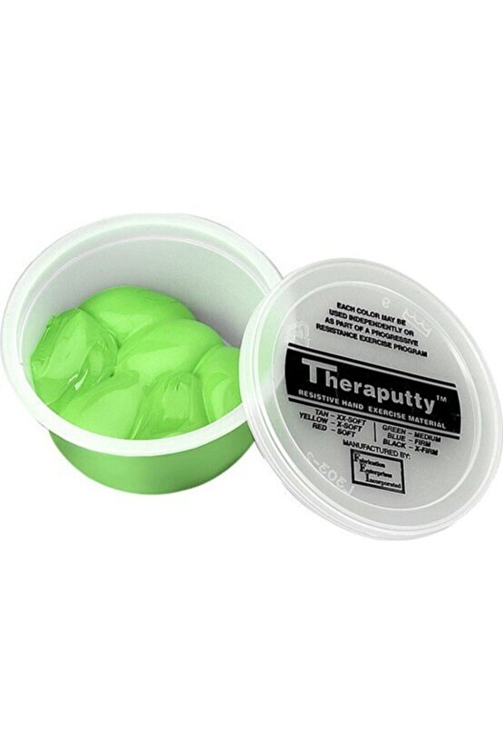 Theraflex El Egzersiz Hamuru Yeşil Orta-sıkı 85 gr