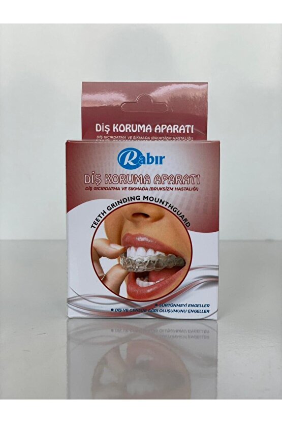 Diş Sıkma Diş Gıcırdatma Aparatı Silikon Dişlik Bruksizm Dişliği Gece Plağı Diş Sıkma Önleyici