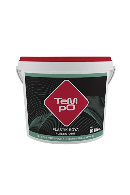 Tempo Plastik Iç Cephe Boyası 10 Kg Renk:istiridye Kremi