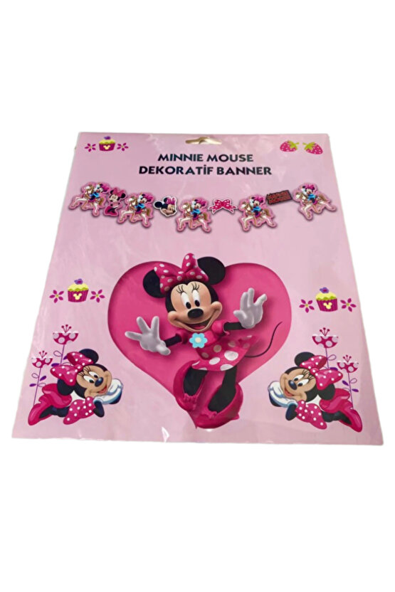 Minnie Mouse Dekoratif Banner