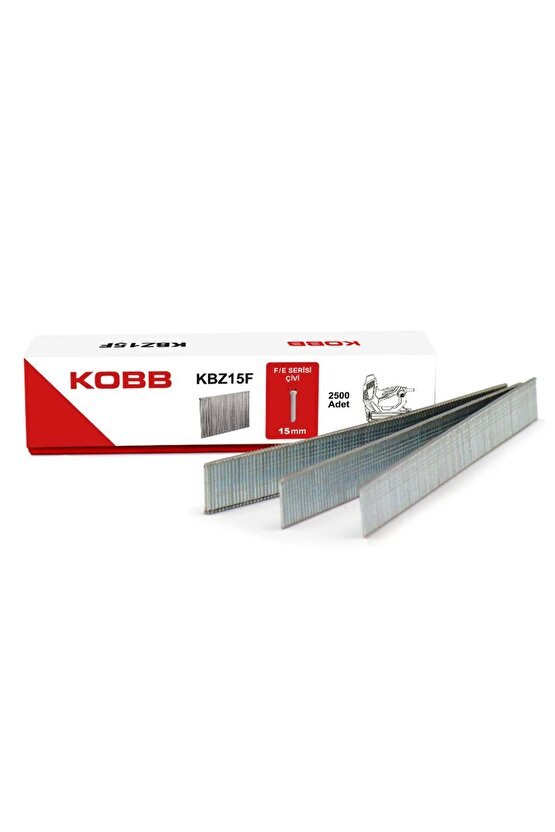 KBZ15F 15mm 2500 Adet FEJ8 Serisi Ağır Hizmet Tipi Kesik Başlı Çivi