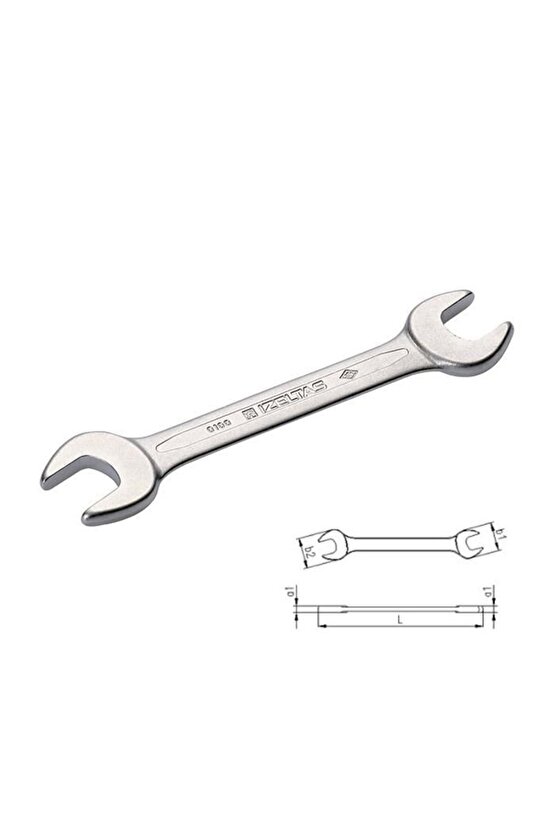 İki Ağız Anahtar Kısa Boy 21x23 mm