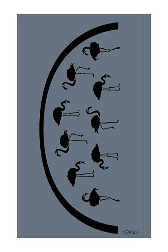 Stencil New Seri 431 25x35