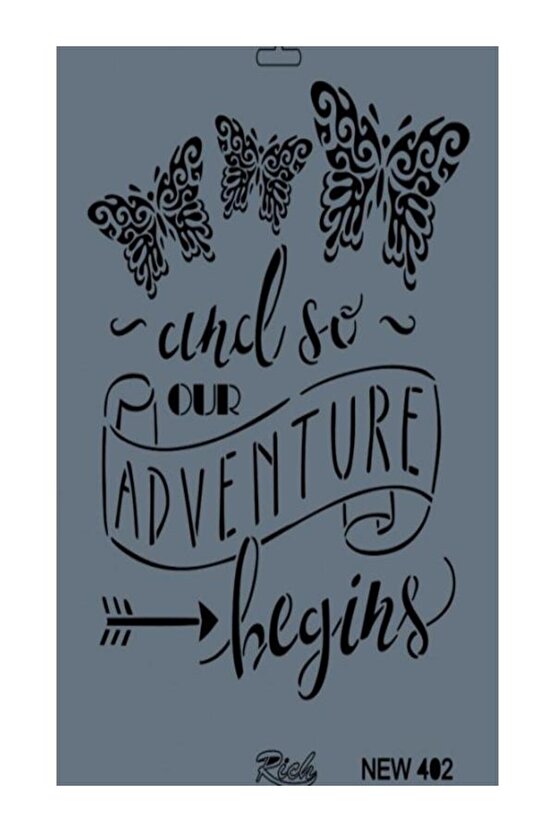 Stencil New Seri 402 25x35