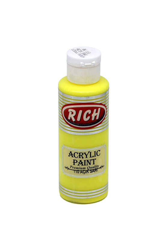 Akrilik Boya 120 cc Açık Sarı 110