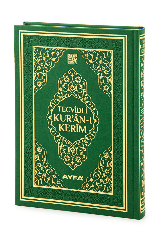 Tecvidli Kuranı Kerim - Termo Deri - Orta Boy - Yeşil Renkli - Ayfa Yayınevi - Bilgisayar Hatlı