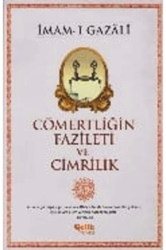 Cömertliğin Fazileti ve Cimrilik   İmam ı Gazali