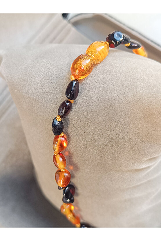 Kehribar Taşı Çocuk Kolye