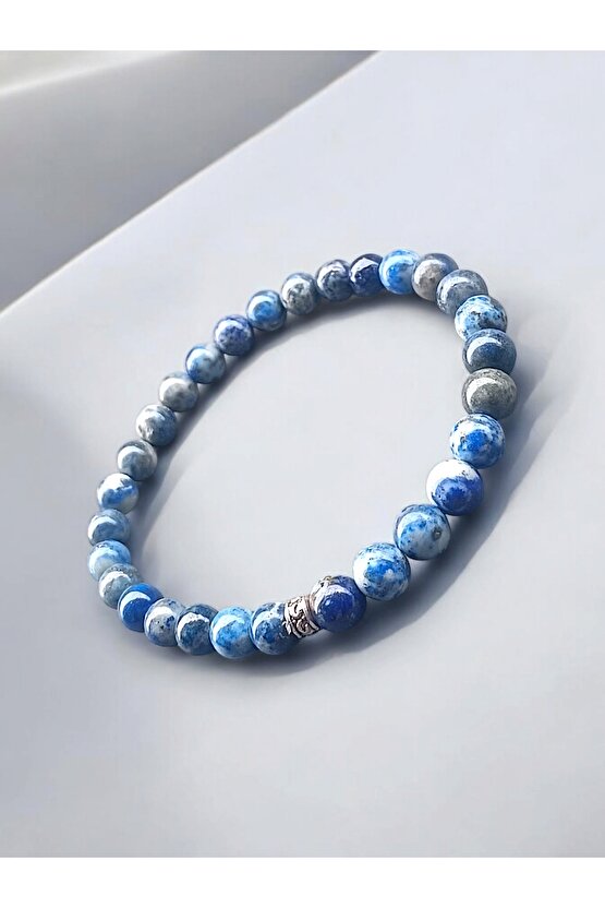 Doğal Taş Lapis Lazuli Taşı Bileklik 6 mm