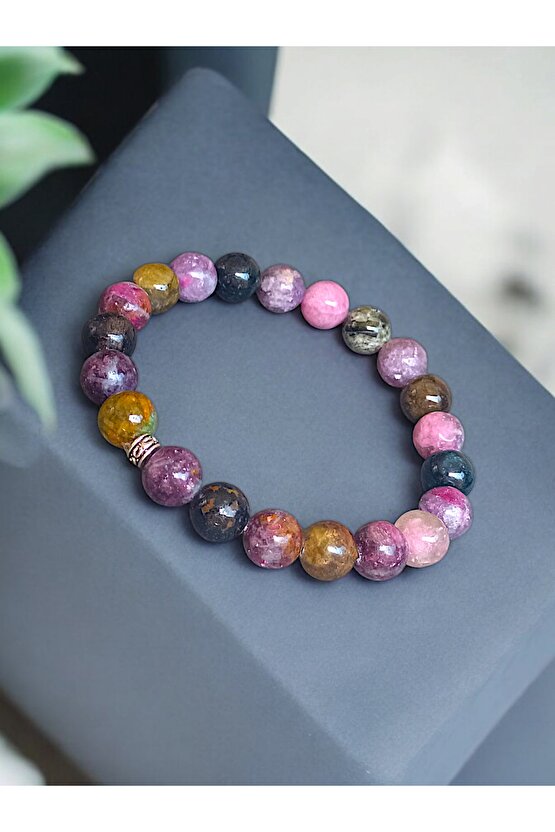 Doğal Taş Turmalin Taşı Bileklik