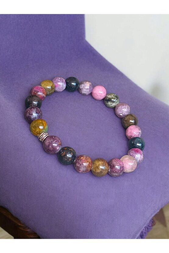 Doğal Taş Turmalin Taşı Bileklik