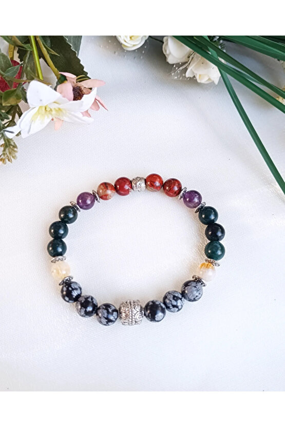 Doğal Taş Erkek Bileklik Sigara&bağımlılık Bilekliği