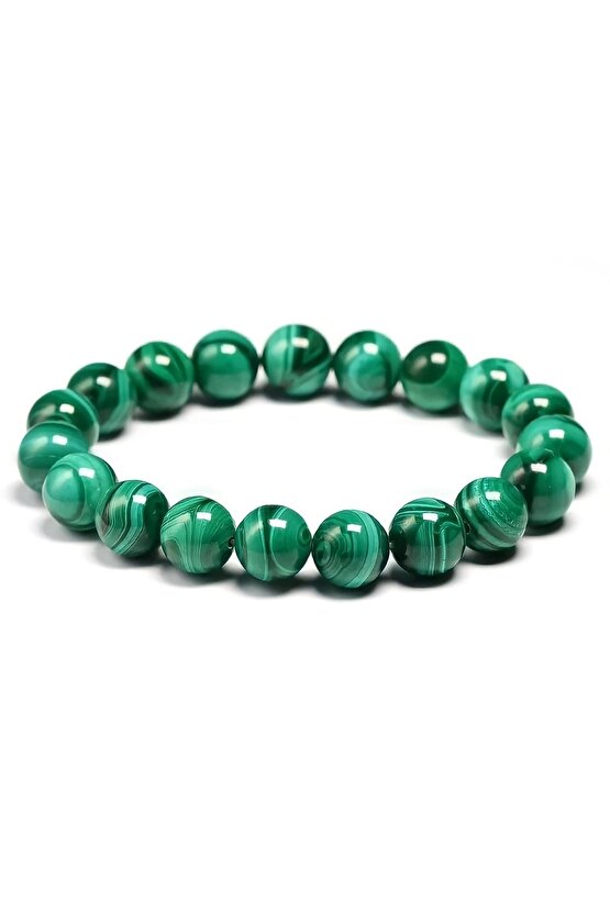 Yüksek Kalite Sertifikalı Malahit (malakit ) Bileklik (8mm)