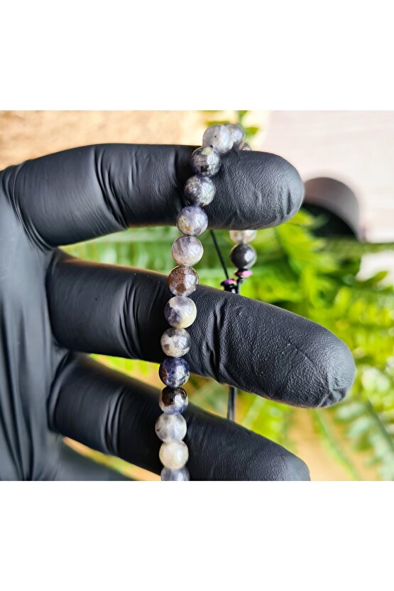 Iyolit Doğal Taş Bileklik (EL YAPIMI TASARIM ÜRÜNLER)