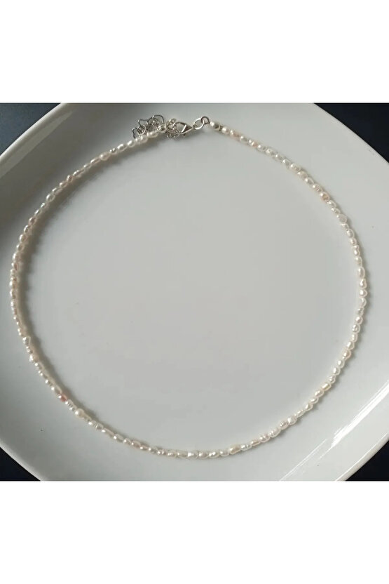 Gerçek Arpa Inci Kolye