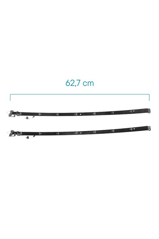Mercedes W169, A180, W156 için Panoramik Tavan Sunroof Tamir Seti 62.7 cm