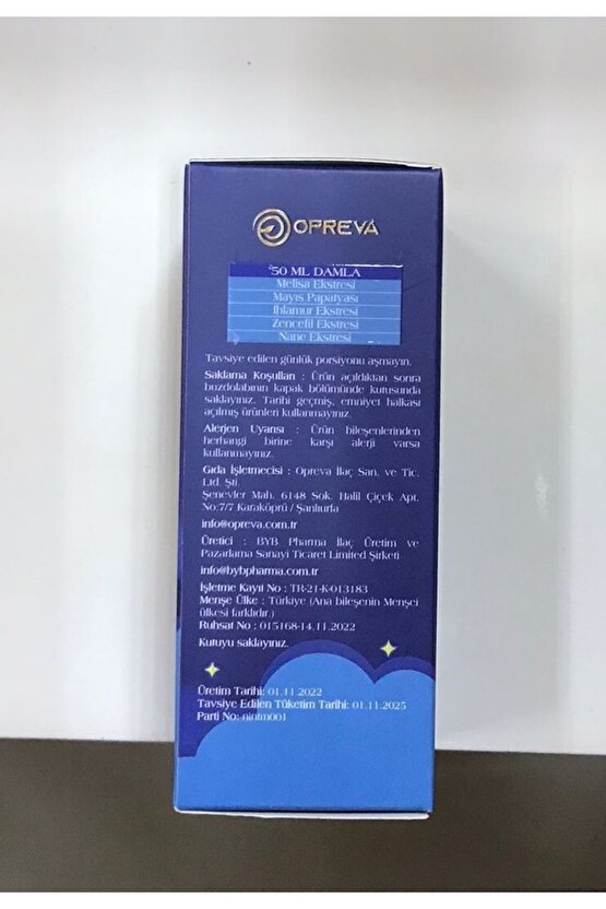 Ninni Time Bitkisel Damla 50 Ml