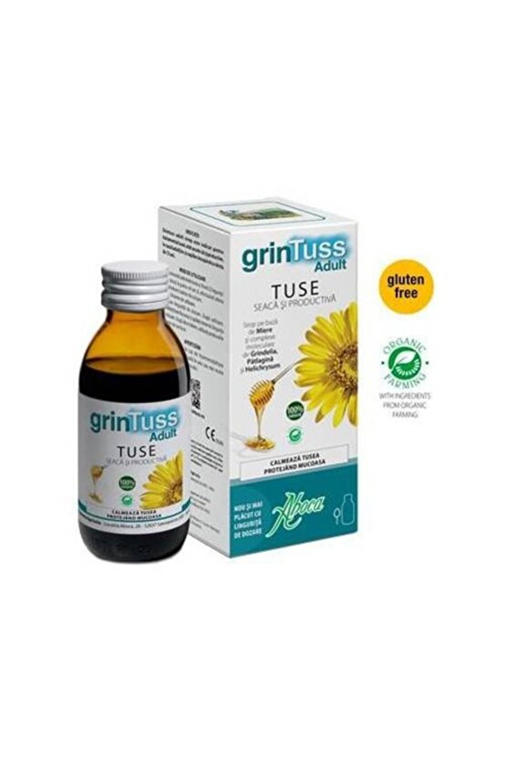 GrinTuss Yetişkinler İçin Şurubu 128 gr 8699514570325