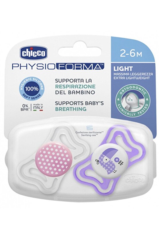 Marka: Physio Light Emzik Kız Silikon 2-6 Ay, Ikili Kategori: Emzik