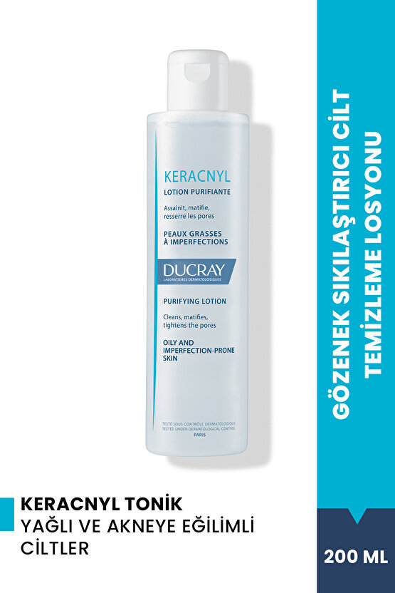 Keracnyl Yağlı ve Akneye Eğilimli Ciltler için Tonik 200 ml