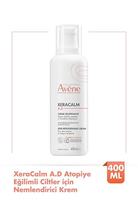 XeraCalm A.D Atopiye Eğilimli Ciltler için Nemlendirici Krem 400 ml
