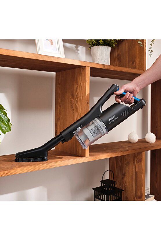 Magiclean Power Dikey Şarjlı Süpürge - Gri - Ar4205