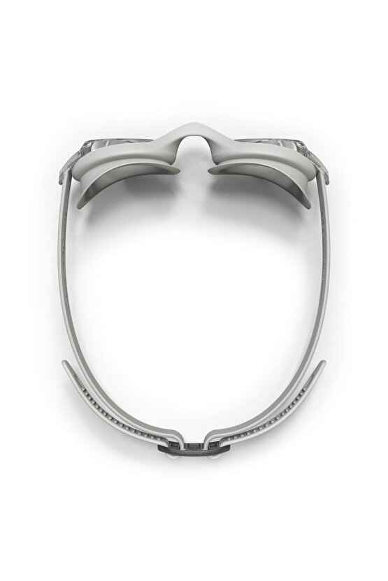 Nabaiji Yüzücü Gözlüğü - Standart Boy - Gri - Şeffaf Camlar - Ready