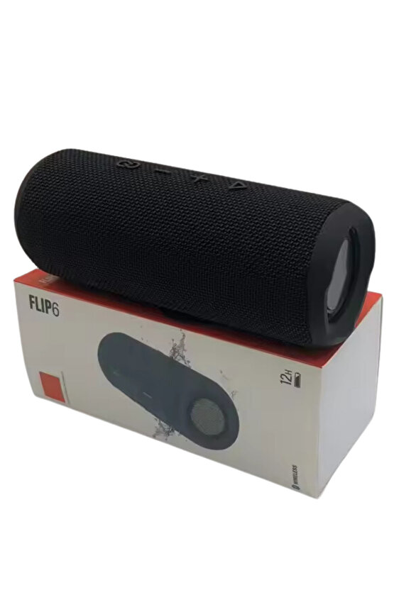 Flip6 Bluetooth Hoparlör Ses Bombası Tws Özellikli Kablosuz Speaker Parti Mod IPX7