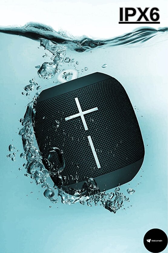 BOOMS350 Bluetooth Hoparlör Ses Bombası Açık Hava Parti Mod Ipx6 Kumaş Kablosuz Taşınabilir USB