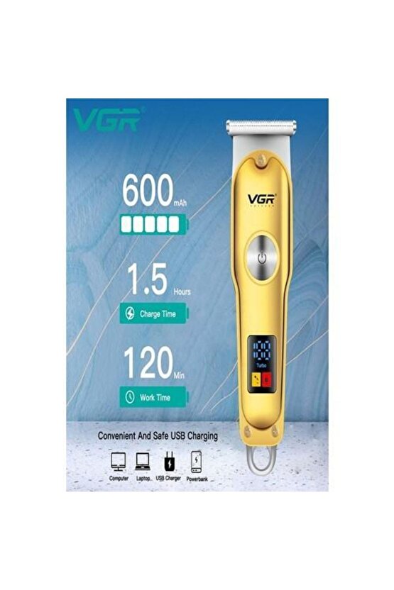 V-290 Profesyonel Saç Sakal Kesme Tıraş Makinesi