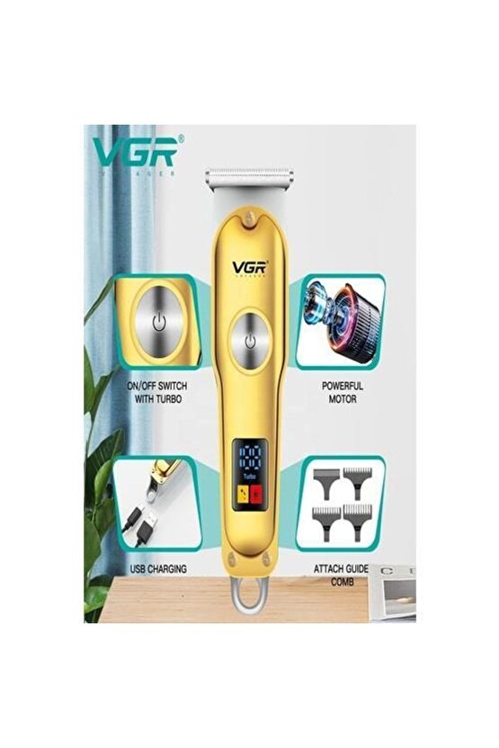 V-290 Profesyonel Saç Sakal Kesme Tıraş Makinesi