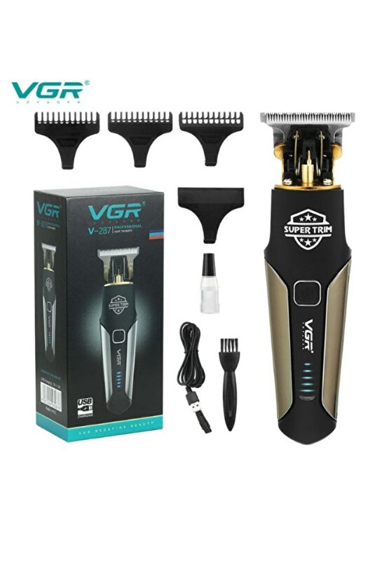 Professıonal Super Trim Saç Sakal Vücut Tıraş Makinesi Erkek Bakım Seti Kuaför Kesim