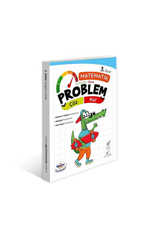3. Sınıf Problem Kur – Çöz Kitabı – Öğretmen Evde Yayınları