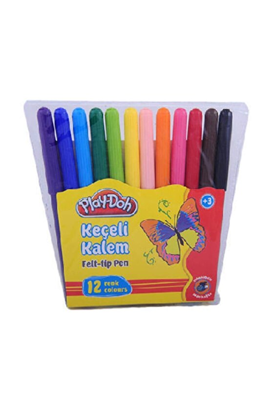 PLAY-DOH KEÇELİ KALEM 12 RENK