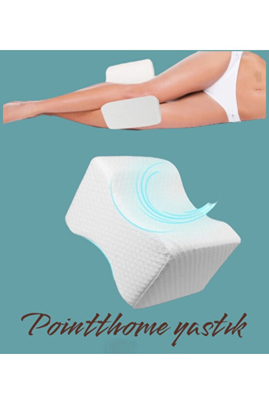 Ergonomik Rahatlatıcı Bacak Arası Yastık, Konfor ve Destek Sağlar