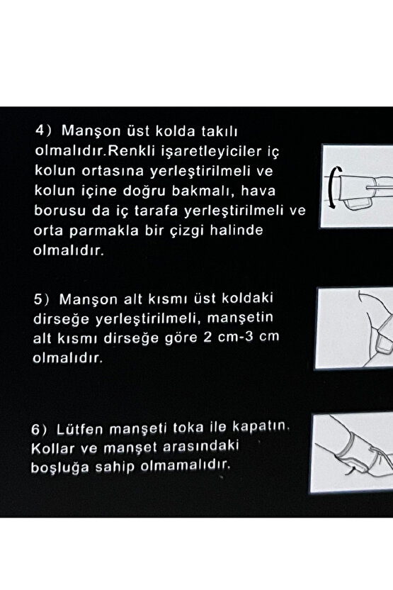 Freely A1 Türkçe Konuşan Otomatik Tansiyon Ölçüm Aleti