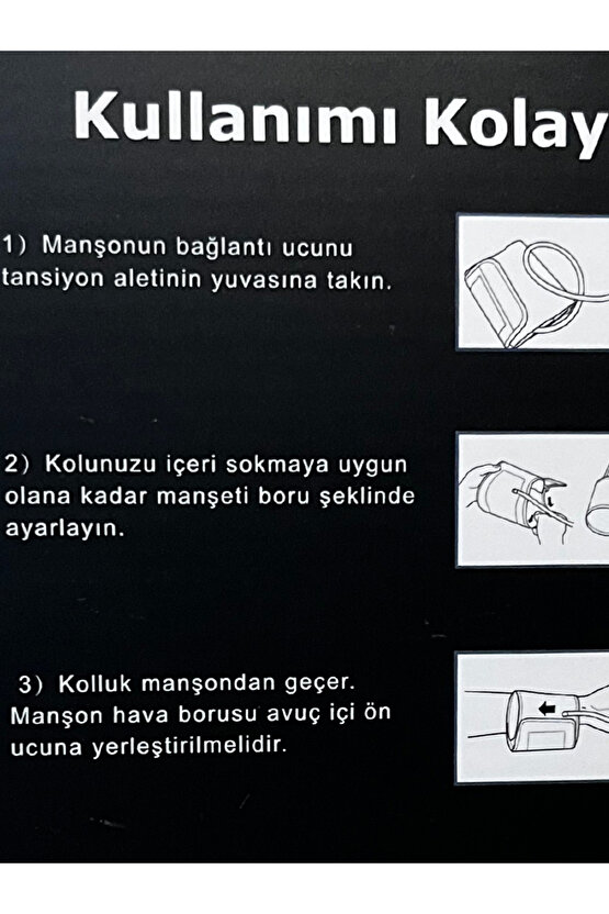 Freely A1 Türkçe Konuşan Otomatik Tansiyon Ölçüm Aleti