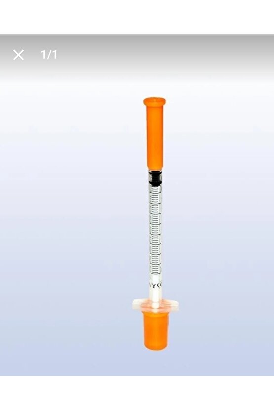 Ayset 0.5 ml in. turuncu 30g 50 adet