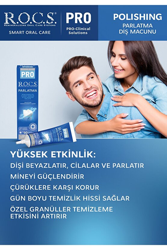 R.o.c.s Pro - Diş Parlatma Macunu (35g)