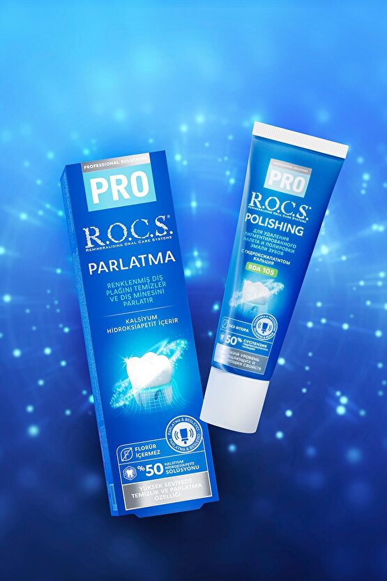 R.o.c.s Pro - Diş Parlatma Macunu (35g)