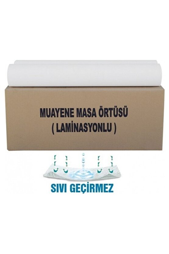 -med Muayene Masa Sedye Örtüsü Lamineli 50 Mt 20 Adet