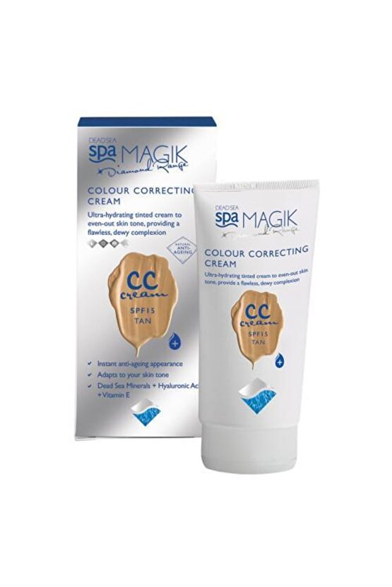 Dead Sea Spa Magik Colour Correcting Cream Cc Cream Spf15 50 Ml
